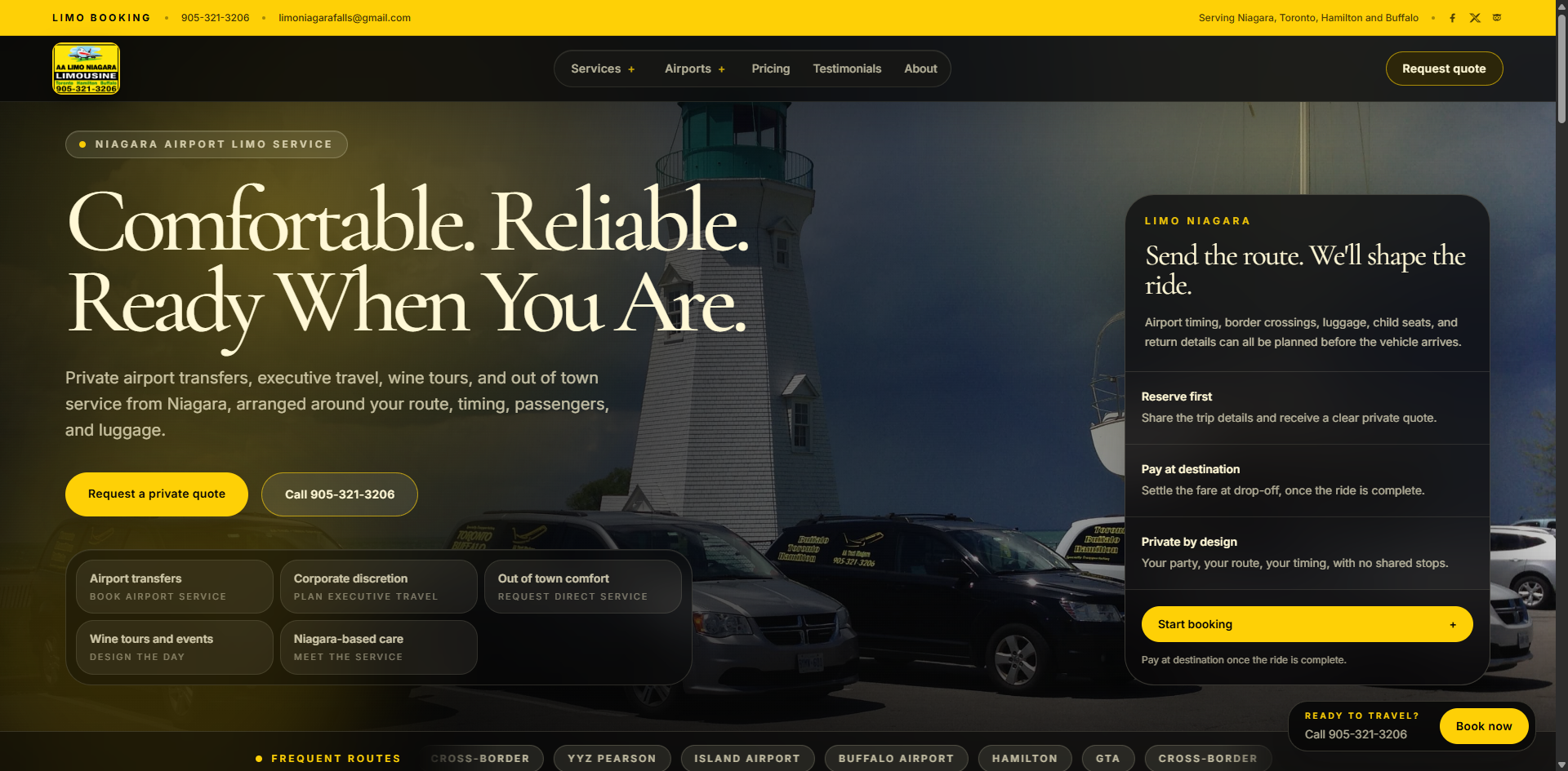 AA Limo Niagara Inc